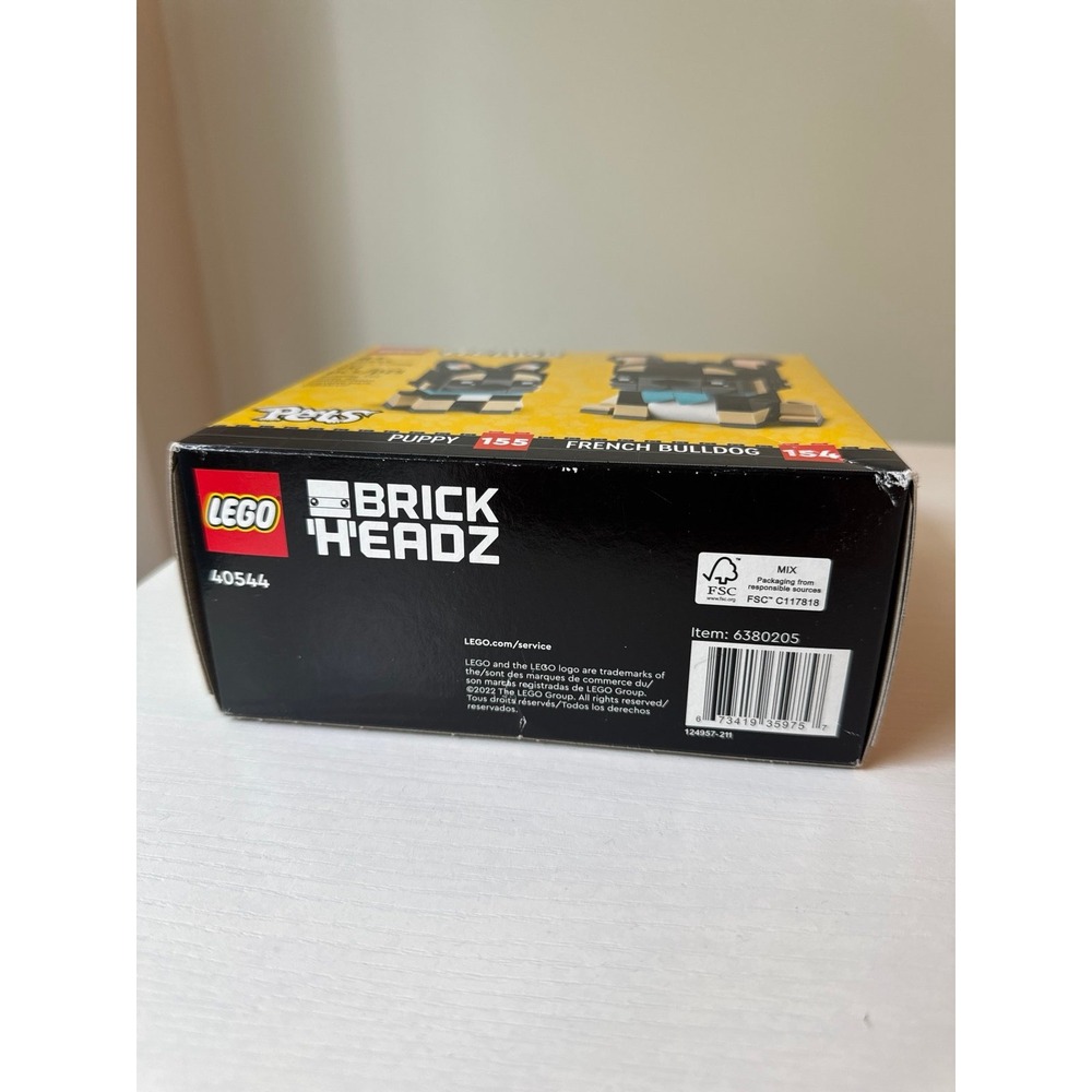 LEGO New 40544 BrickHeadz Lego Pets French Bulldog 237 Pieces 8+ - Picture 6 of 7